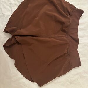 Women's Athletic Shorts in Brown
